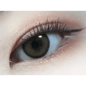 i-DOL Canna Roze Beige Brown — single-eye close-up showing the contact lens appearance