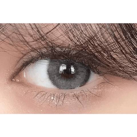 FRESHGO CANNA ROZE CHARCOAL GRAY (GREY) COSMETIC COLORED CONTACT LENSE