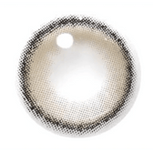 i-DOL Canna Roze Nude Brown 1Day (10p) — close-up of the contact lens design