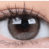 i-DOL Canna Roze Nude Brown 1Day (10p) — single-eye close-up showing the contact lens appearance