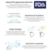 LensVery Celina Brown (10p) — contact lens product information graphic
