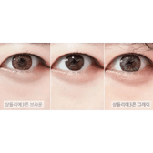 Olens Chandelier Brown — contact lens appearance comparison