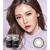 Olens Chandelier Gray — model portrait showing the contact lens look