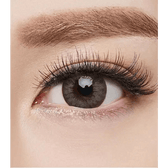 Olens Chandelier Gray — single-eye close-up showing the contact lens appearance