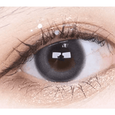 Olens Cherry Moon Gray — single-eye close-up showing the contact lens appearance