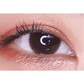 LensTown Chocopong Dark Choco — single-eye close-up showing the contact lens appearance