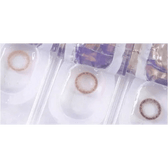 LensTown Chocopong Milk Choco — contact lenses displayed in storage cases