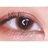 LensTown Chocopong Milk Choco — single-eye close-up showing the contact lens appearance