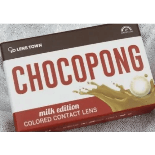 LensTown Chocopong Milk Choco — contact lens packaging