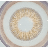 Olens Classi Mistique Brown — close-up of the contact lens design