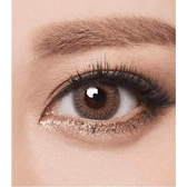 Olens Classi Mistique Gray — single-eye close-up showing the contact lens appearance