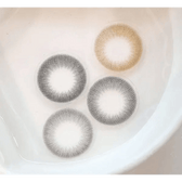 Olens Classi Water Choco — contact lens appearance comparison