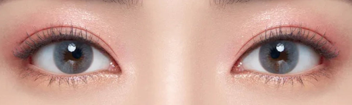 Olens Classi Water Gray colored contact lens, 13.4mm graphic diameter, 3-6 Months wear