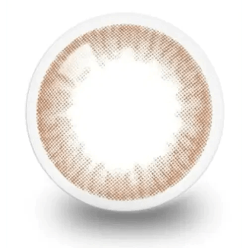 LensRang Cocoring Choco colored contact lens, 12.8mm graphic diameter, Monthly wear