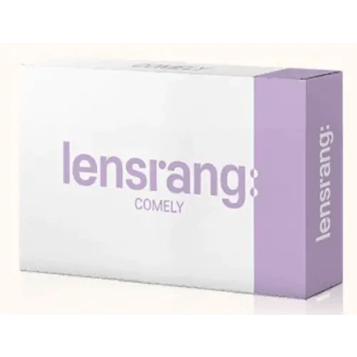 LensRang Comely Brown — contact lens packaging