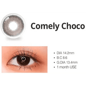 LensRang Comely Choco — contact lens product information graphic