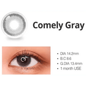 LensRang Comely Gray — contact lens product information graphic