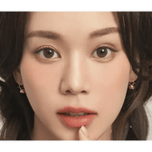 LensTown Cookiean2 Beige Brown — model portrait showing the contact lens look