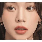 LensTown Cookiean2 Beige Brown — model portrait showing the contact lens look