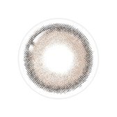 LensTown Cookiean2 Charcoal Gray — close-up of the contact lens design