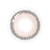 LensTown Cookiean2 Nude Brown — close-up of the contact lens design