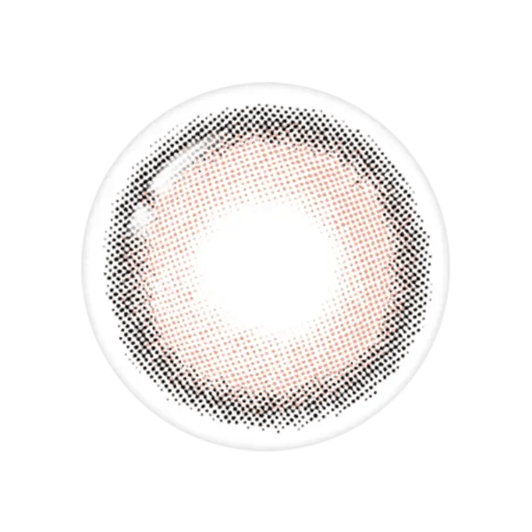 LensTown Cookiean2 Nude Brown — close-up of the contact lens design