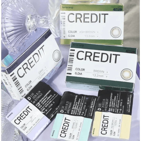 LensRang Credit Brown — contact lens packaging