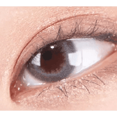 LensRang Credit Gray — single-eye close-up showing the contact lens appearance