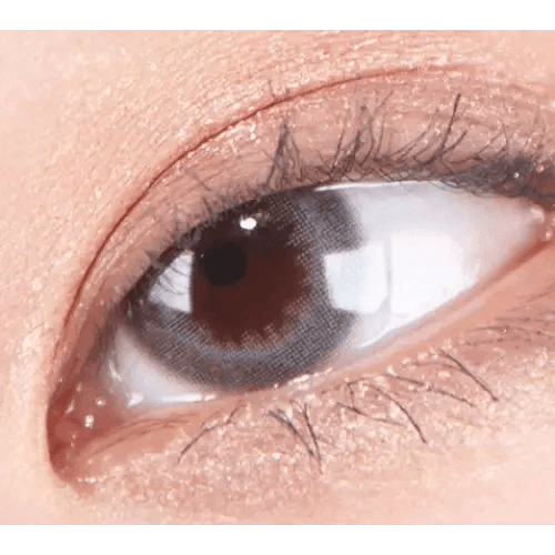 LensRang Credit Gray colored contact lens, 13.2mm graphic diameter, Monthly wear