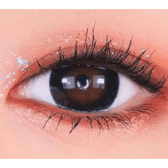 Olens Dali Extra Black — single-eye close-up showing the contact lens appearance