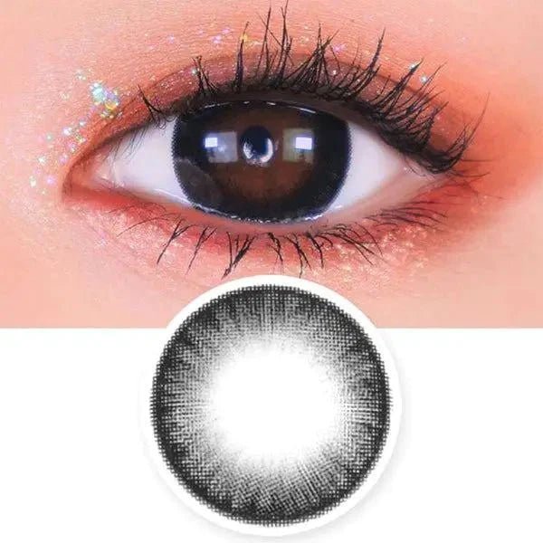 Olens Dali Extra Black — contact lens product information graphic