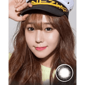 Olens Dali Extra Black — model portrait showing the contact lens look