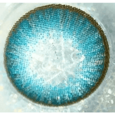 Olens Dali Extra Blue — close-up of the contact lens design
