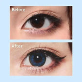 Olens Dali Extra Blue — contact lens product information graphic