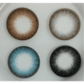 Olens Dali Extra Blue — contact lens product information graphic