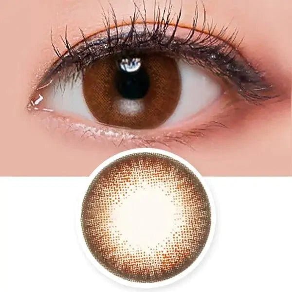 Olens Dali Extra Brown — contact lens product information graphic
