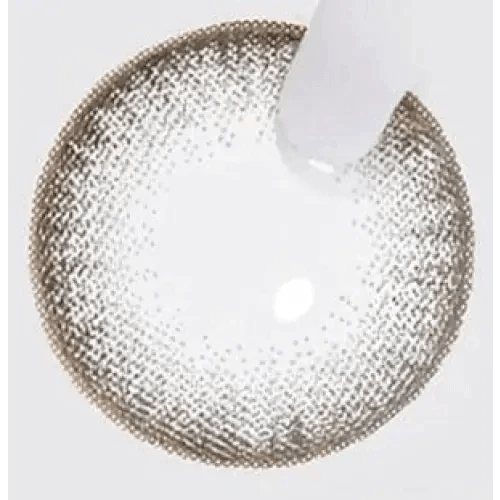 Olens Dali Extra Gray colored contact lens, 13.6mm graphic diameter, 3-6 Months wear