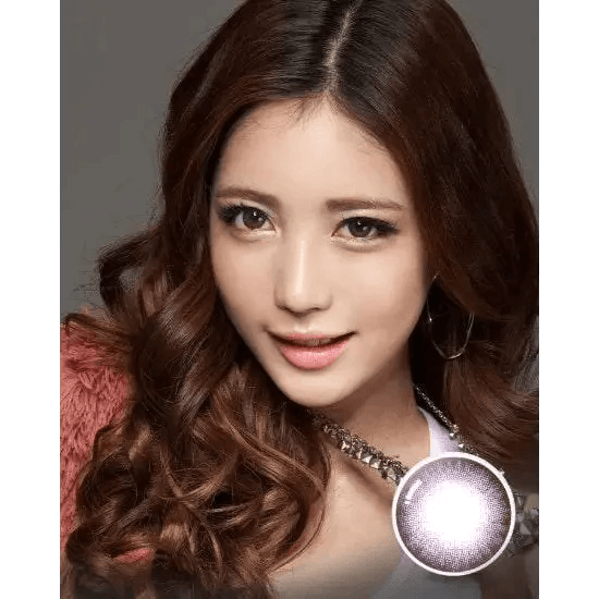 Olens Dali Extra Violet colored contact lens, 13.6mm graphic diameter, 3-6 Months wear