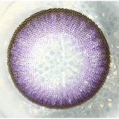 Olens Dali Extra Violet — close-up of the contact lens design