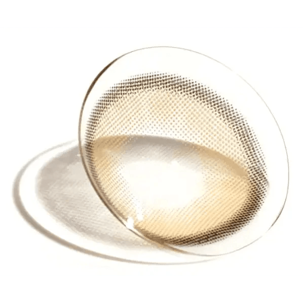 LensVery Day Ring Brown colored contact lens, 12.5mm graphic diameter, Monthly wear