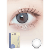 LensVery Day Ring Gray colored contact lens, 12.5mm graphic diameter, Monthly wear