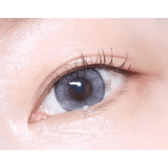 LensVery Day Ring Gray colored contact lens, 12.5mm graphic diameter, Monthly wear