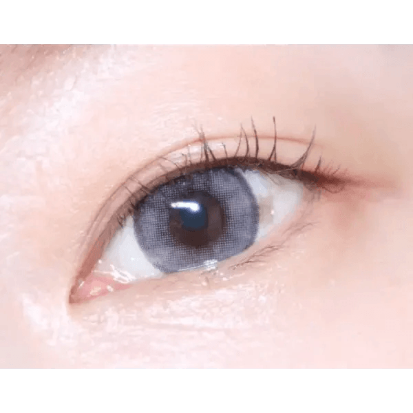 LensVery Day Ring Gray colored contact lens, 12.5mm graphic diameter, Monthly wear