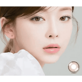 LensRang DayLook 1Day Brown (5p) — model portrait showing the contact lens look