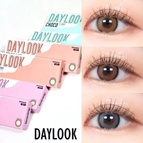 LensRang DayLook 1Day Gray (5p) — contact lens appearance comparison