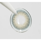 LensTown Dear MIMI Blue — contact lens held with tweezers