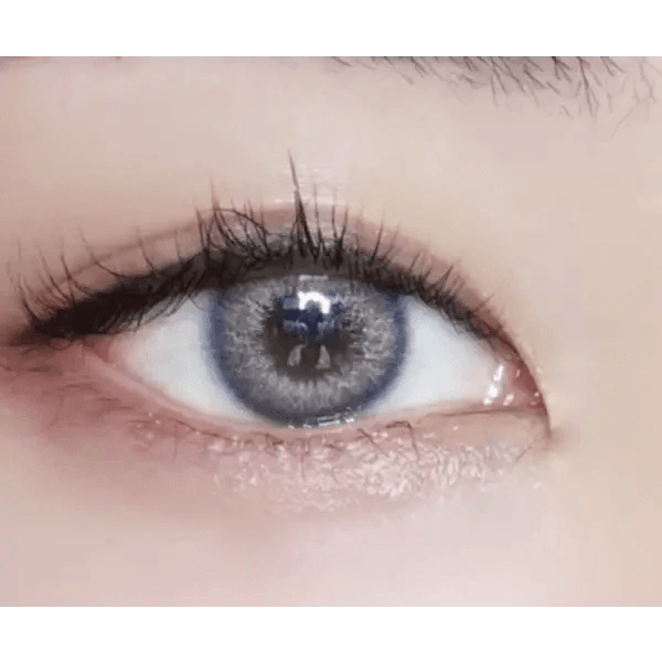 LensTown Dear MIMI Blue colored contact lens, 13.0mm graphic diameter, Monthly wear