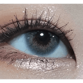LensTown Dear MIMI Blue — single-eye close-up showing the contact lens appearance