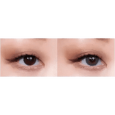 LensTown Dear MIMI Blue — both eyes wearing the contact lenses