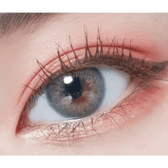 LensTown Dear MIMI Blue — single-eye close-up showing the contact lens appearance